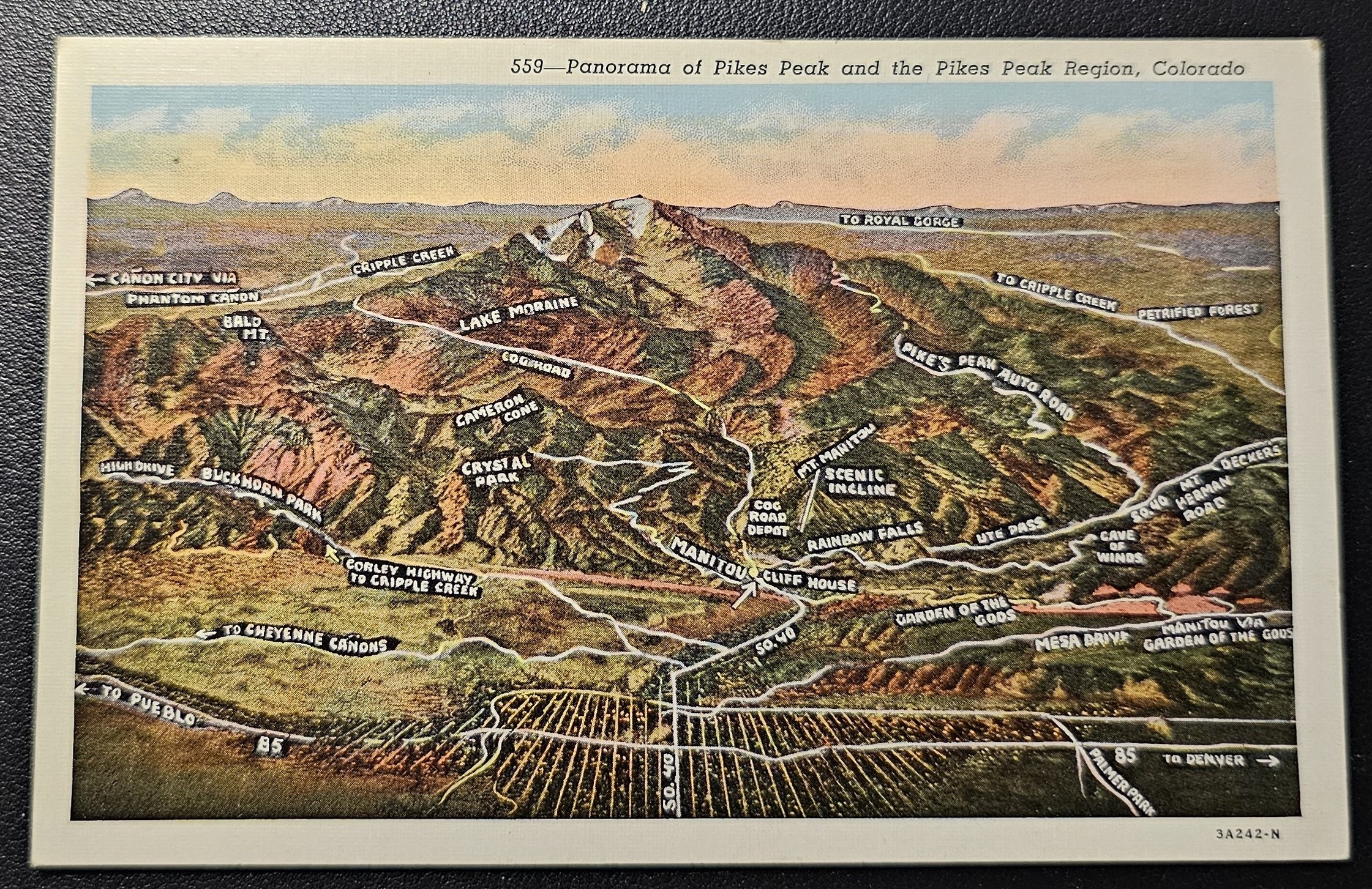 (image for) postcard USA - CO - Colorado #0025